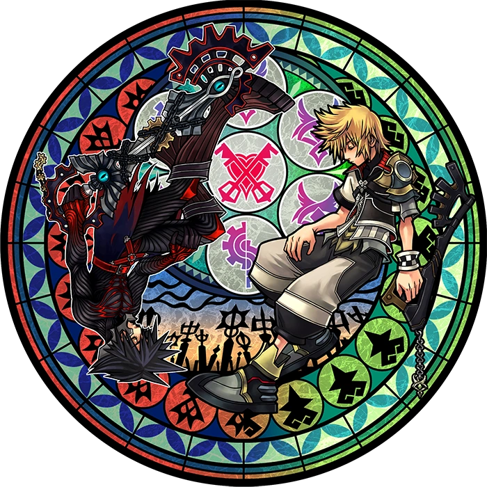 Ventus Vanitus stained glass