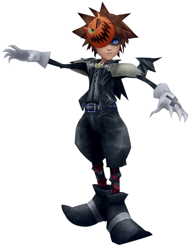 Image Sora Ville d'Halloween KH.png Kingdom Hearts Wiki FANDOM