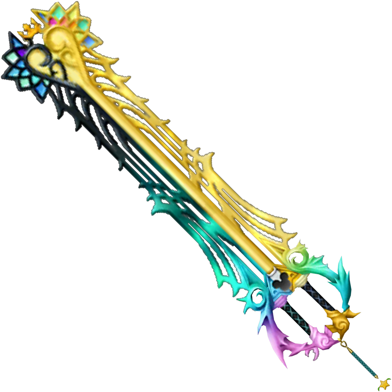 Image - Combined Keyblade KH3D.png | Kingdom Hearts Wiki | FANDOM