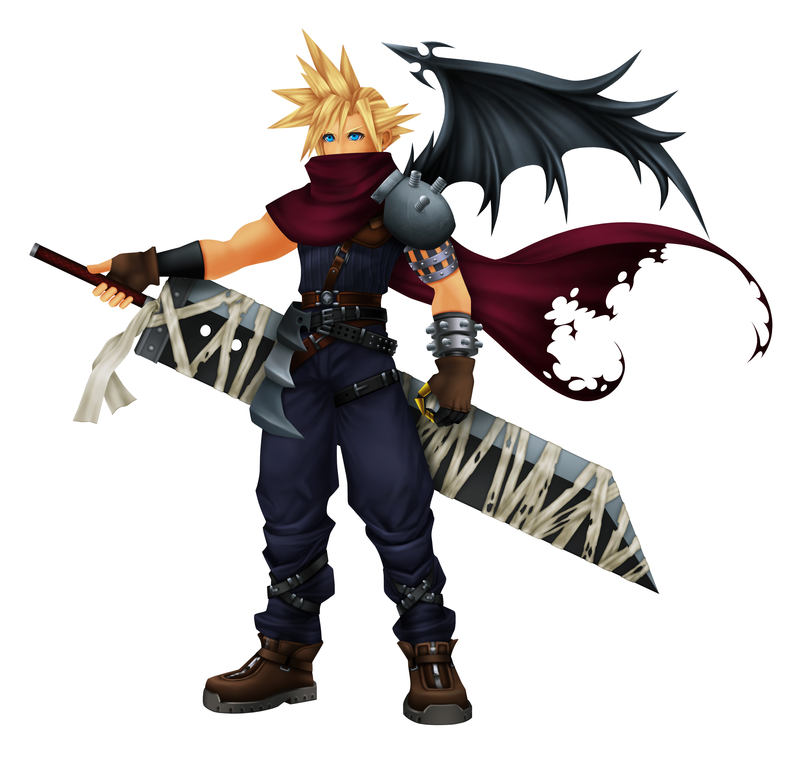 cloud final fantasy kingdom hearts