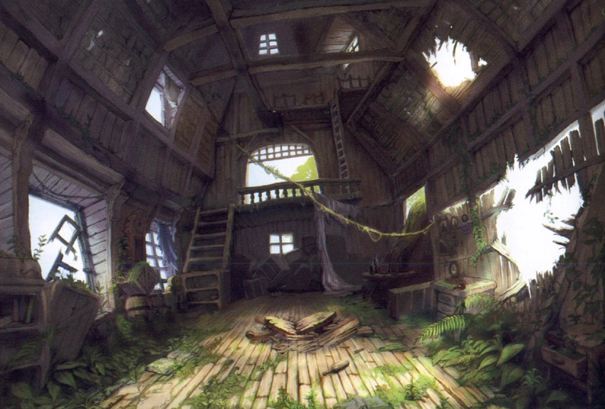 Image Deep Jungle Treehouse (Art) KH.png Kingdom Hearts Wiki