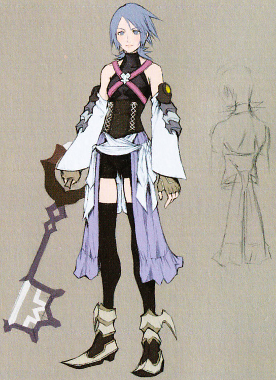 Image - Aqua- Concept (Art) KHBBS.png | Kingdom Hearts Wiki | FANDOM ...