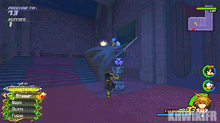 Frappe ascendante KH2