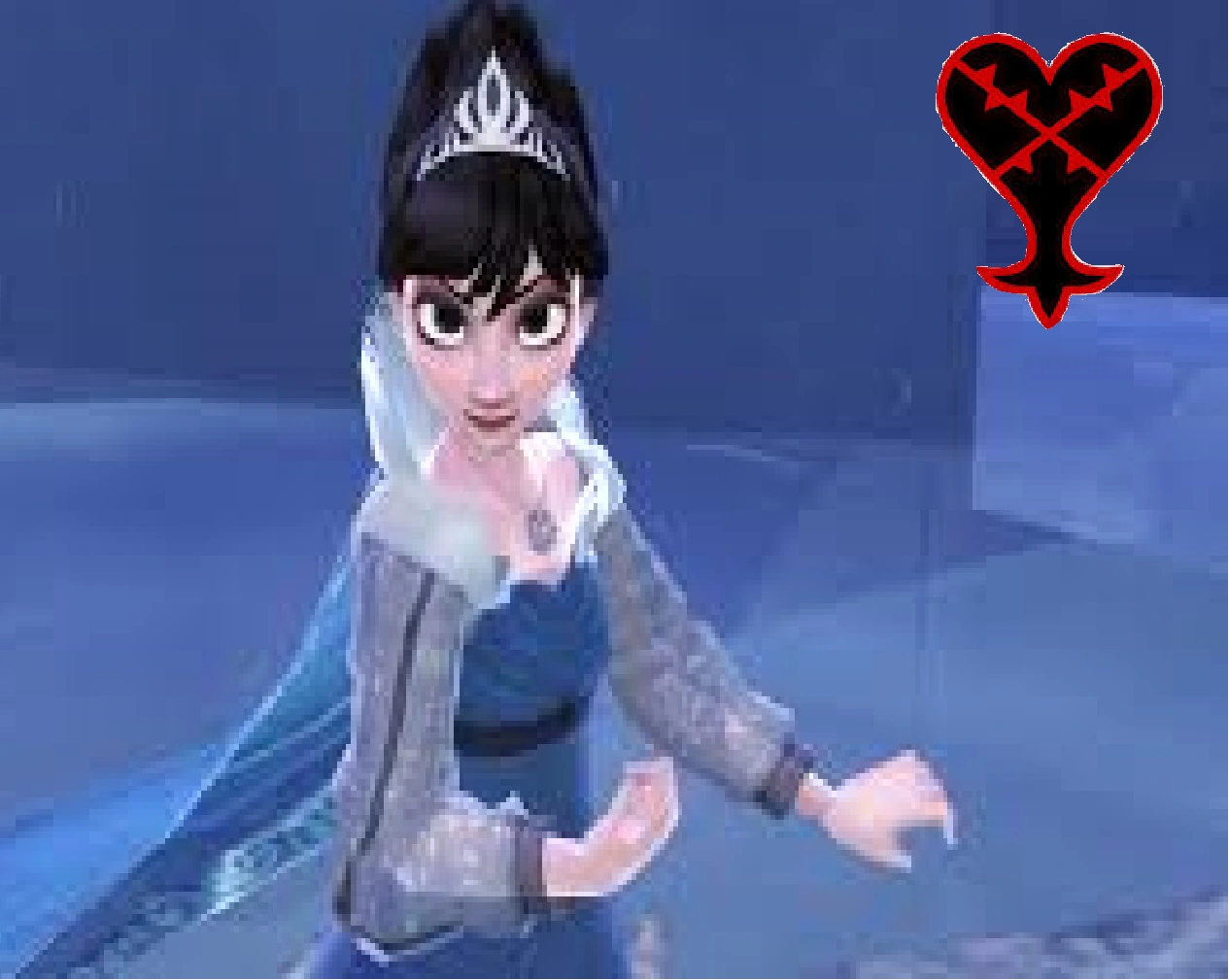 Evil elsa the snow queen  Kingdom Hearts Fanon Wiki 
