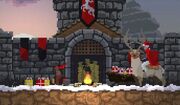 Sleigh and presents