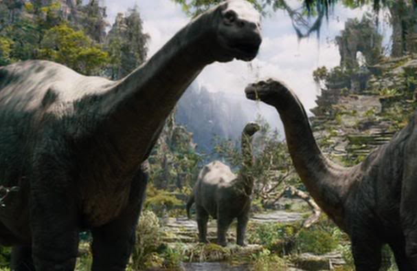 brontosaurus and t rex