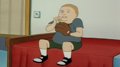 Pilot King Of The Hill Wiki Fandom Ed By Wikia Bobby With A Black Eye After Getting Hit By Baseball