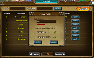 Guild create