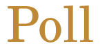 Kingsman Poll