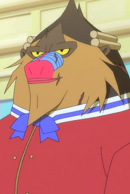 Scarlemagne the evil mandrill