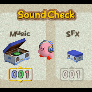 Sound Test Kirby Wiki Fandom