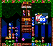 Kirby Avalanche Spielbildschirm