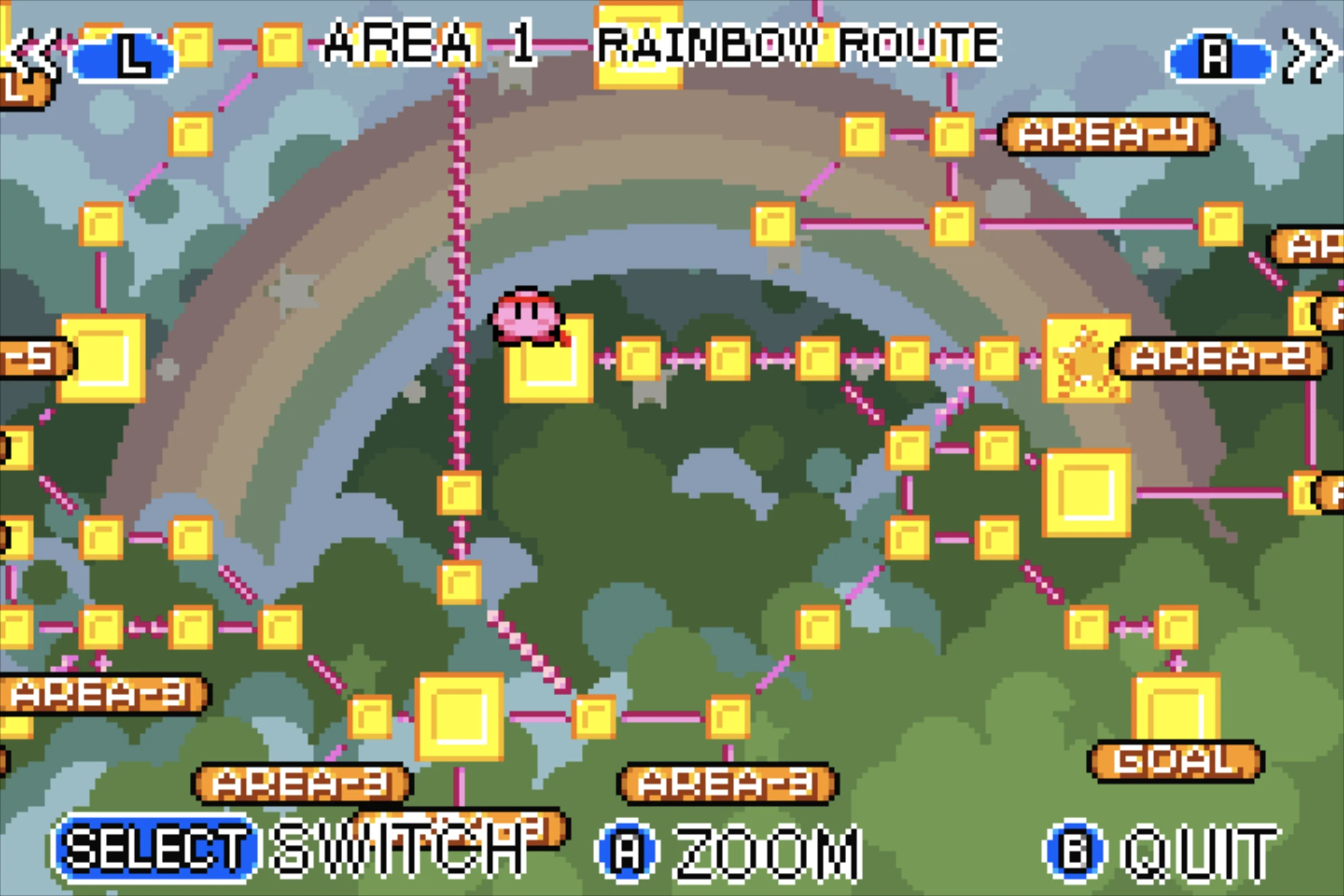 World Map and Area Maps Kirby Wiki Fandom