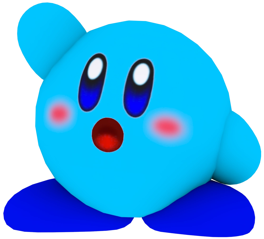 Image KSA Blue Kirby Model.png Kirby Wiki FANDOM powered by Wikia