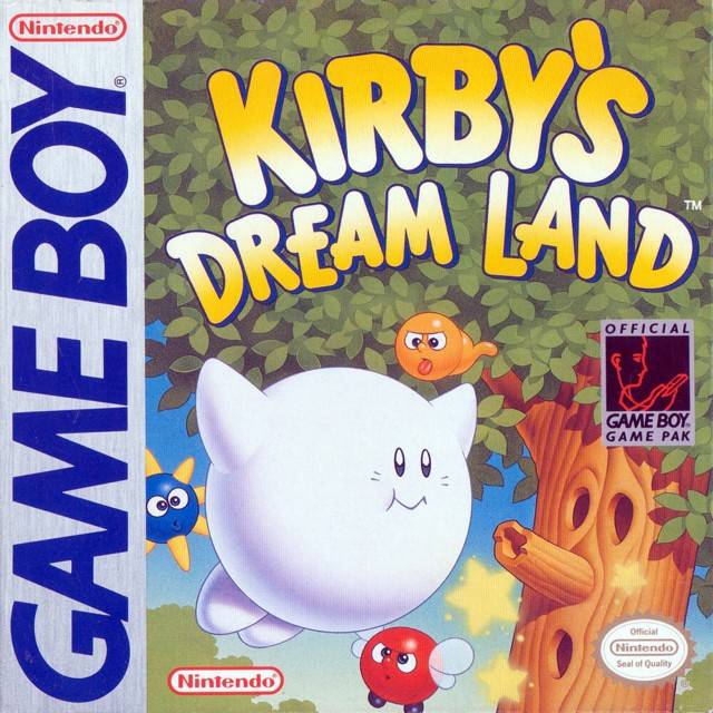 Image result for kirby's dream land game boy box art