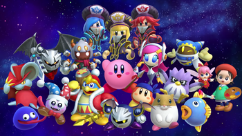 Résultat de recherche d'images pour "kirby star allies dream friend"