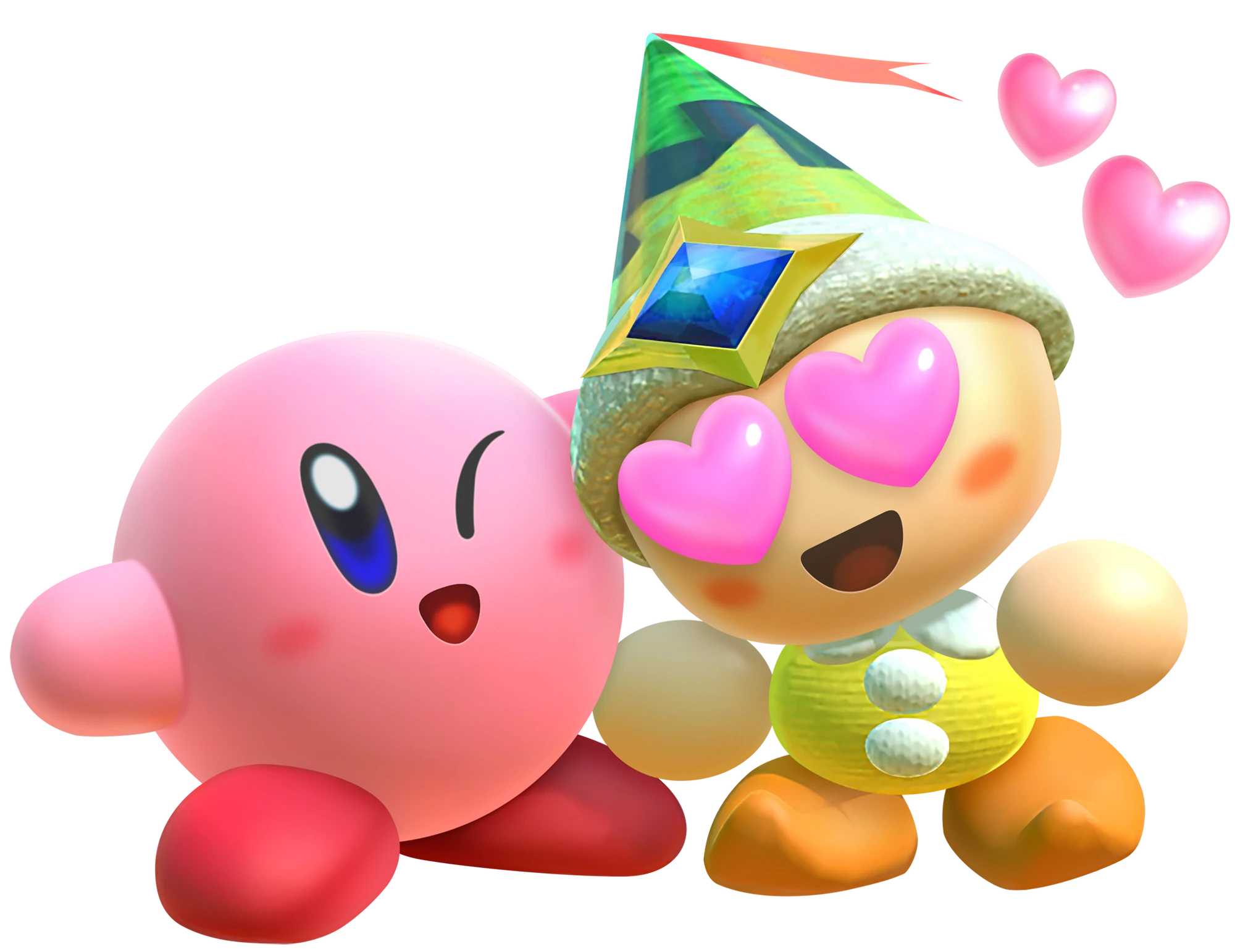 Image KSA Kirby and Poppy Bros. Jr. artwork cropped.png Kirby Wiki