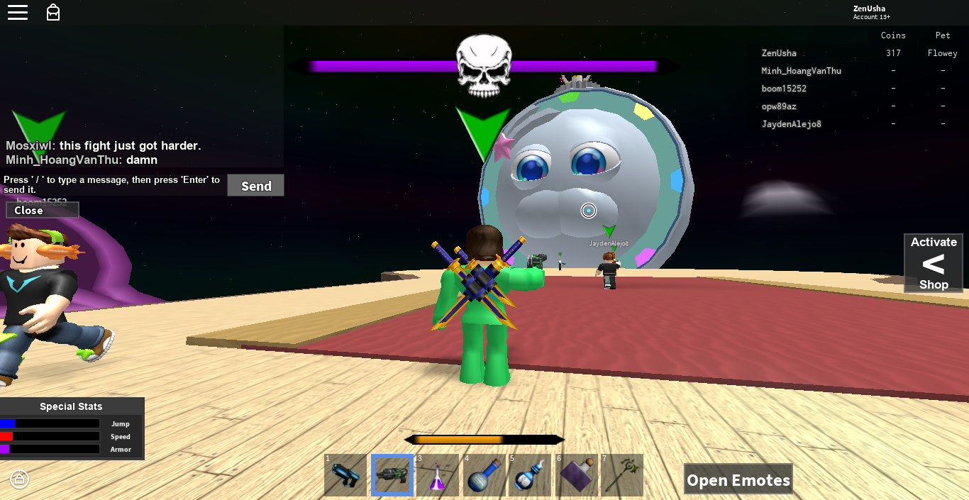 Kirby Roblox Character