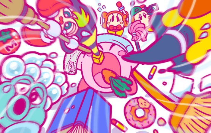 Kirby 25th Anniversary artwork 7