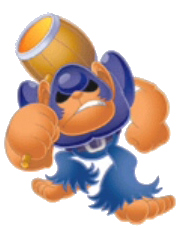 Bonkers Sticker