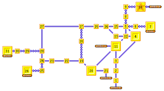 薄荷宫殿路线 镜之迷宫