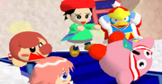 Kirby Falling Down Stairs