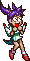Chiaki scared sprite Den Ei Rei Bu