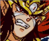 GS Zenki angry mug Vajura Fight