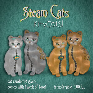 KittyCatS! SteamCats!