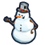 Minisnowman collectable doober