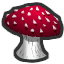 Magic mushroom collectable doober