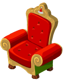 Snow santas chair last