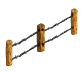 Relative barbed fencing last