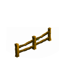 Relative fence split rail last