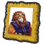Lion portrait collectable doober