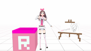 Random Box and Easel