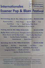 1969-10-11 Pop & Blues Festival, Essen, Germany
