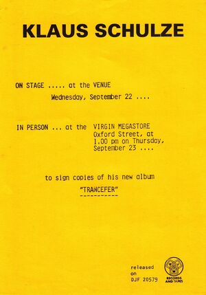 1982-09-22 Venue, London, Great Britain