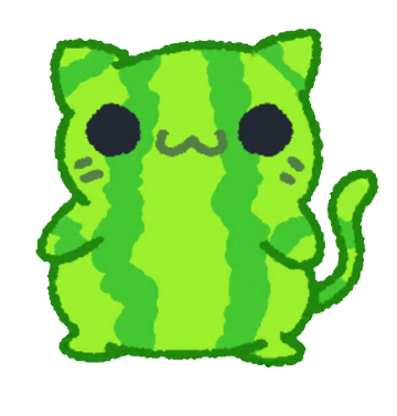 watermelon klepto cat