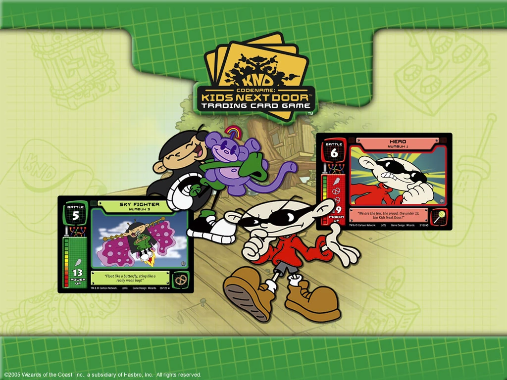 Codename Kids Next Door Trading Card Game Base Set KND Code Module