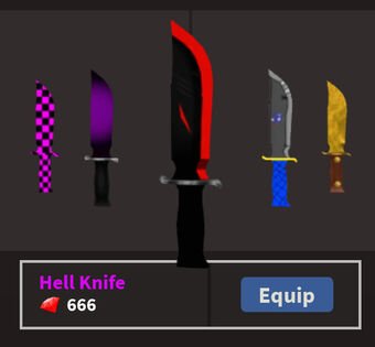 Hell Knife Knife Ability Test Wiki Fandom - how to make audio for roblox roblox knife