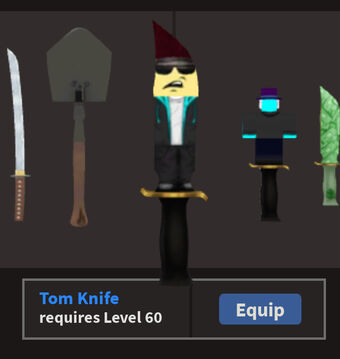 Tom Knife Knife Ability Test Wiki Fandom - roblox knife simulator best ability