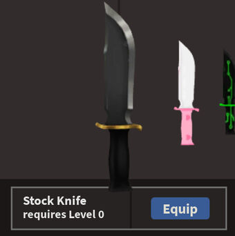 Stock Knife Knife Ability Test Wiki Fandom - roblox knife tester