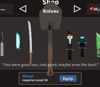 Shovel Knife Ability Test Wiki Fandom - kat roblox knife