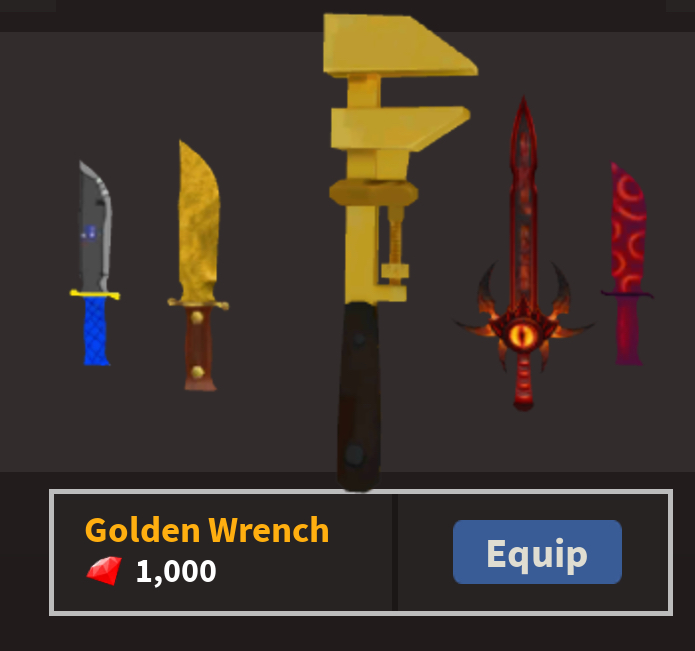 Golden Wrench | Knife Ability Test Wiki | Fandom