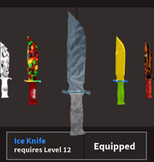 Knives Knife Ability Test Wiki Fandom - roblox bombos survival knife