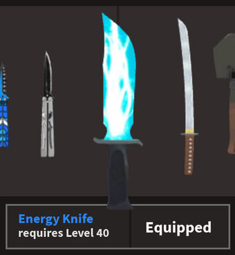Energy Knife Knife Ability Test Wiki Fandom - knife ability test x roblox