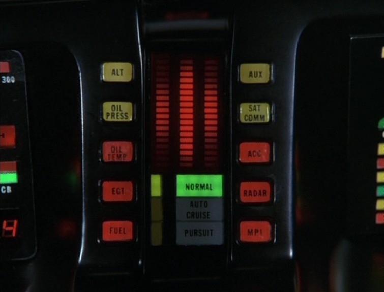 Knight Rider control panel