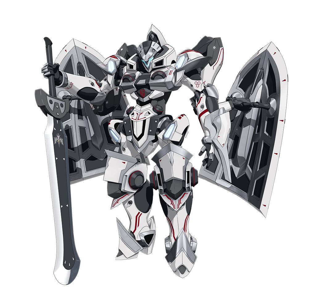 knight and magic figure
