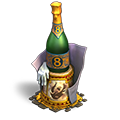 Champagne decor